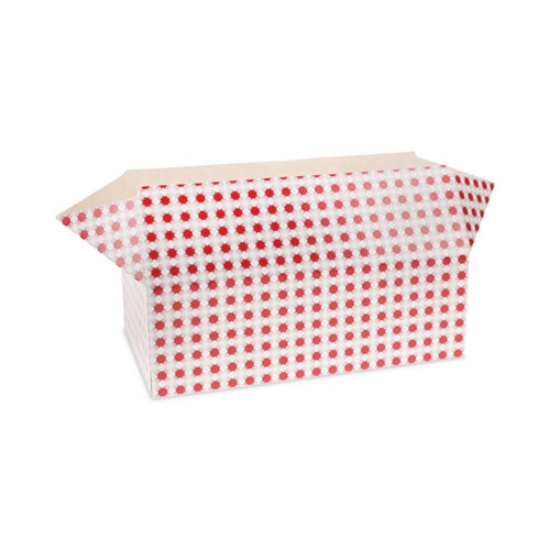 Picture of Paperboard Box, Medium Dinner Box, 9 x 5 x 4.5, Basketweave, Paper, 400/Carton