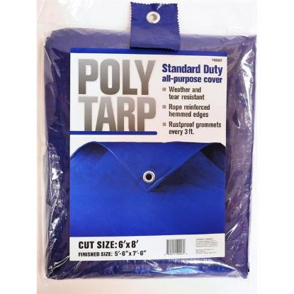 Picture of PROJEX KSA68 TARP POLY 6'X8' BLUE (EA)