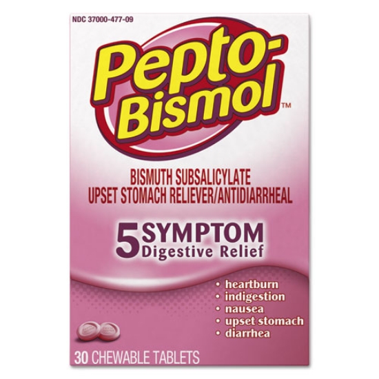 Picture of Chewable Tablets, Original Flavor, 30/box, 24 Box/carton