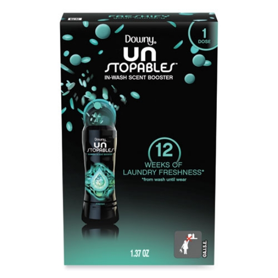 Picture of Unstopables In-Wash Scent Booster Beads, For Coin Vending Machines, Fresh Scent, 1.37 oz Canister, 156/Carton