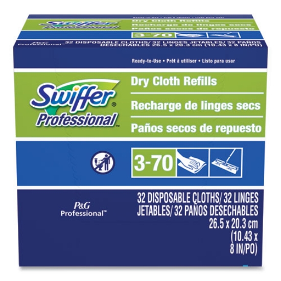 Picture of Dry Refill Cloths, 10.63 x 8, White, 32/Box