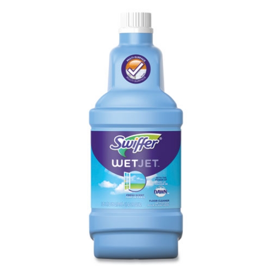 Picture of Wetjet System Cleaning-Solution Refill, Fresh Scent, 1.25 L Bottle