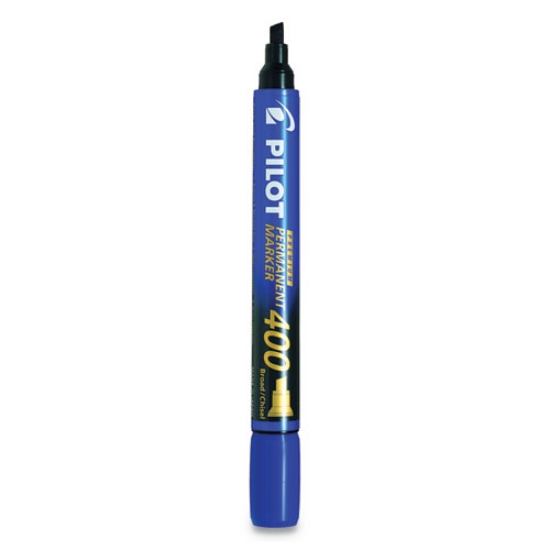 Picture of Premium 400 Permanent Marker, Broad Chisel Tip, Blue, 36/pack