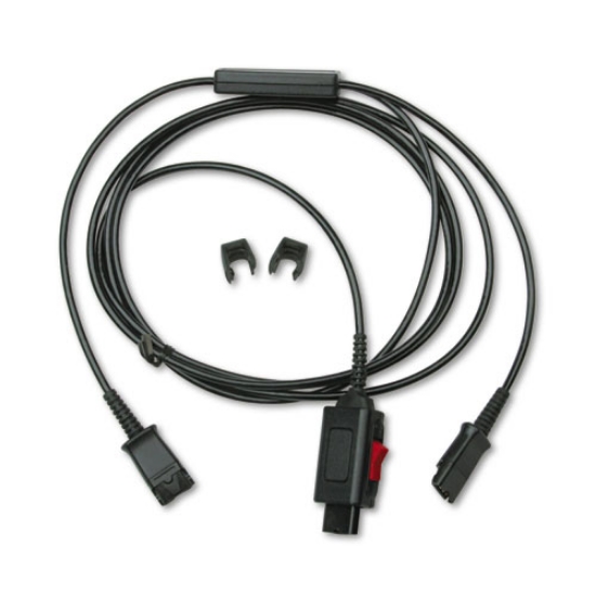 Picture of Y Splitter Adapter for Training Purposes, Black