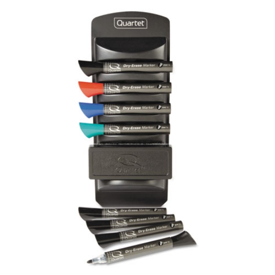 Picture of Marker Caddy Kit, Broad Chisel Tip, Assorted Colors, 8/set