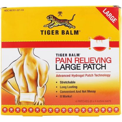 Picture of TIGER BALM T-32300 PAIN RELIF PATCH LRG 1PK (PK-6-EA)