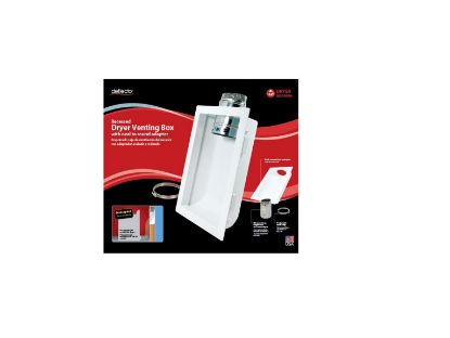 Picture of DEFLECTO DVBOXKIT DRYER VENTING BOX 4" WHT (PK-2-EA)