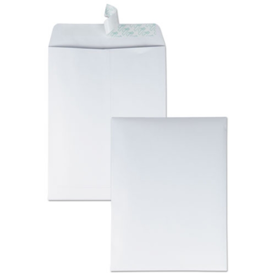 Picture of Redi-Strip Catalog Envelope, #12 1/2, Cheese Blade Flap, Redi-Strip Adhesive Closure, 9.5 x 12.5, White, 100/Box