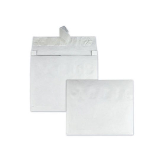 Picture of Heavyweight 18 lb Tyvek Open End Expansion Mailers, #13 1/2, Square Flap, Redi-Strip Adhesive Closure, 10 x 13, White, 100/CT