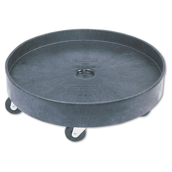 Picture of Brute Container Universal Drum Dolly, 500 Lb Capacity, 24.38 X 7.13, Black