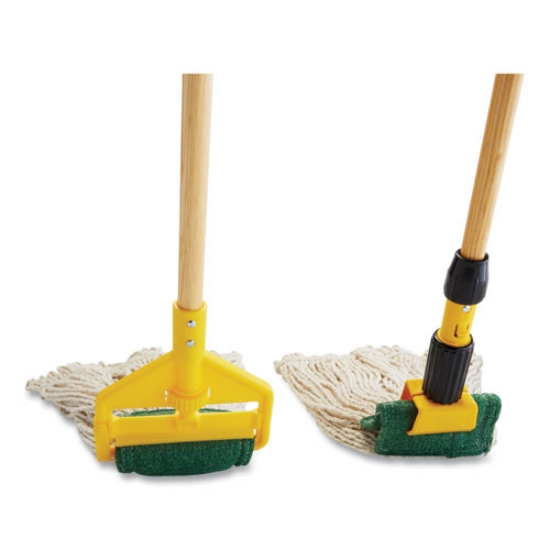 Picture of Web Foot Blend Shrinkless Mop Head, Cotton/synthetic, Small, Blue, 6/carton
