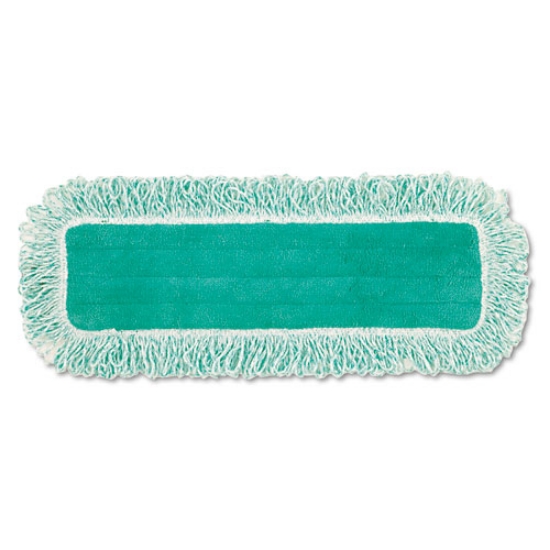 Picture of Dust Pad With Fringe, Microfiber, 18" Long, Green