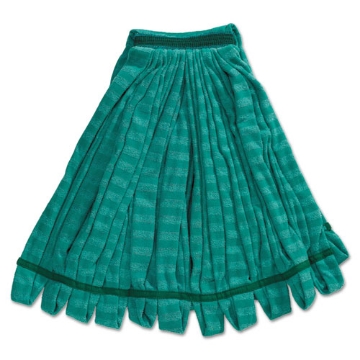 Picture of Tube Mop, Microfiber, Green, Medium, 5-In Green Headband