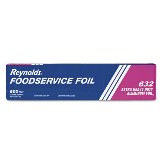 Picture of Extra Heavy-Duty Aluminum Foil Roll, 18" X 500 Ft, Silver