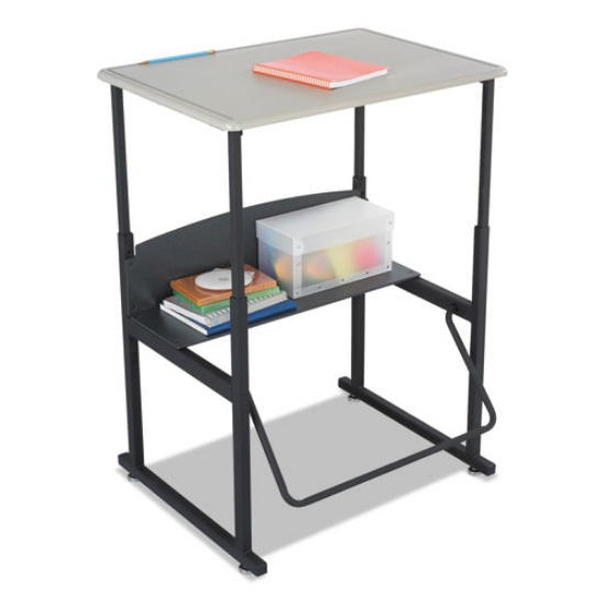 Picture of Alphabetter Desks, 28" X 20" X 26" To 42", Beige