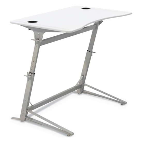 Picture of Verve Standing Desk, 47.25" X 31.75" X 36" To 42", White