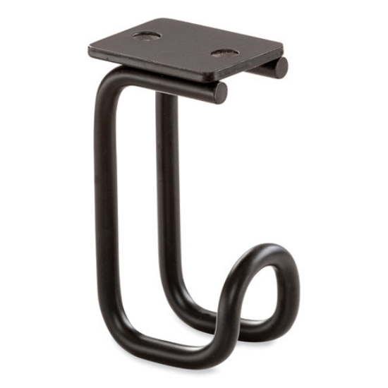 Picture of Table Hooks, 1.25 x 1.75 x 3.25, Black, 24/Pack, Ships in 1-3 Business Days