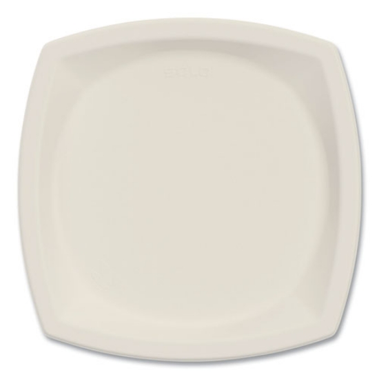 Picture of Bare Eco-Forward Sugarcane Dinnerware, Plate, 10" Dia, Ivory, 125/pack