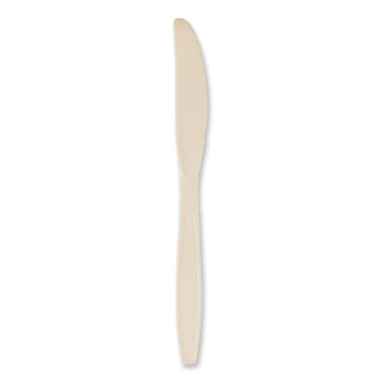 Picture of Guildware Cutlery Sweetheart Polystyrene Tableware, Knives, Champagne, 1000/Carton