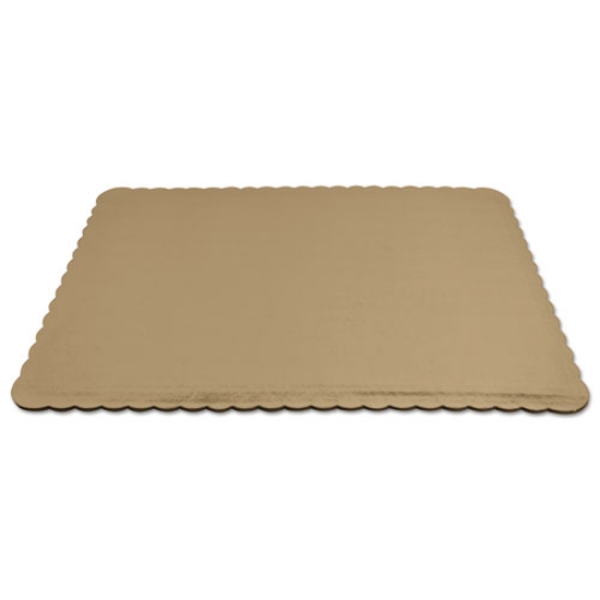Picture of Gold Cake Pads, 1/2 Sheet, 14 x 19, Gold, Paper, 100/Carton