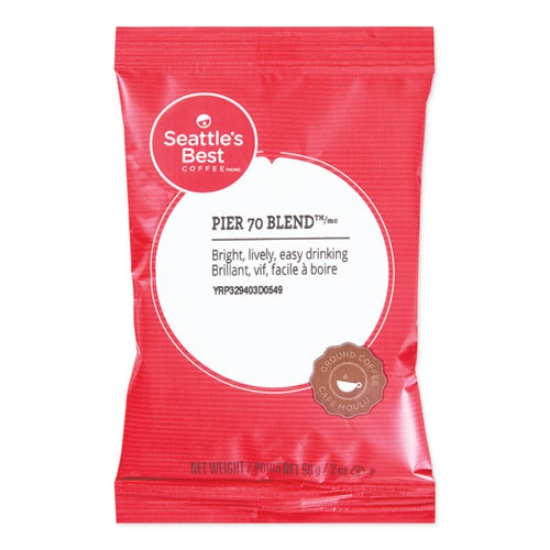 Picture of Premeasured Coffee Packs, Pier 70 Blend, 2 Oz Packet, 18/box