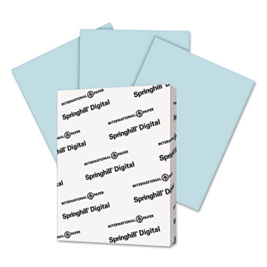 Picture of Digital Vellum Bristol Color Cover, 67 lb Bristol Weight, 8.5 x 11, Blue, 250/Pack
