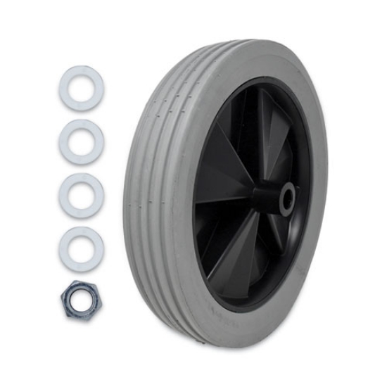 Picture of Tilt Truck Wheels, 300 lb Weight Capacity, 12" Wheel, Gray