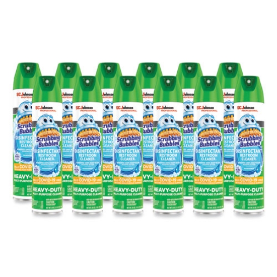 Picture of Disinfectant Restroom Cleaner Ii, Rain Shower Scent, 25 Oz Aerosol Spray