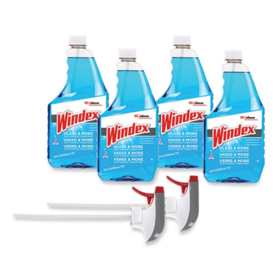 Picture of Original Glass Cleaner, Fresh Scent, 32 Oz Spray Bottle, 4/carton