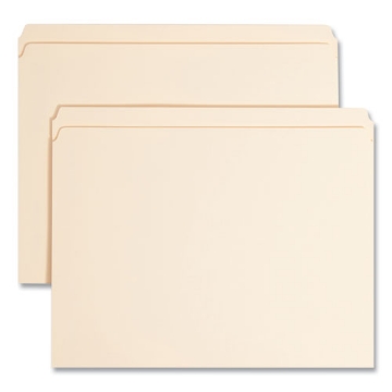 Picture of Top Tab Fastener Folders, Straight Tabs, 0.75" Expansion, 1 Fastener, Letter Size, Manila Exterior, 50/Box