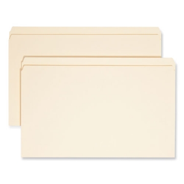 Picture of Manila File Folders, Straight Tabs, Legal Size, 0.75" Expansion, Manila, 100/Box