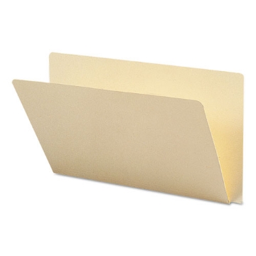 Picture of Extended End Tab Manila Folders, Straight Tabs, Legal Size, 0.75" Expansion, Manila, 100/Box