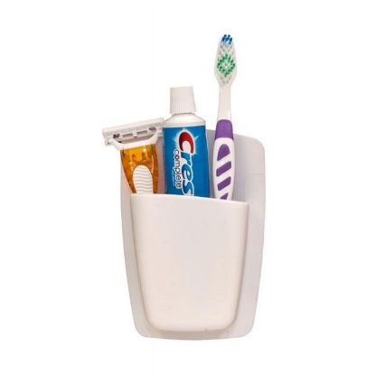 Picture of STTELLI LLC SIO-BOR-WH TOOTHBRUSH HLDR SLCN WHT (EA)