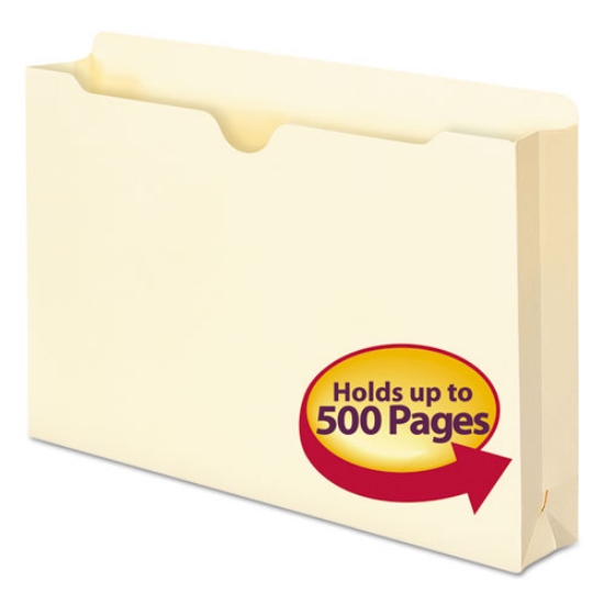 Picture of Manila File Jackets, 1-Ply Straight Tab, Legal Size, Manila, 50/box