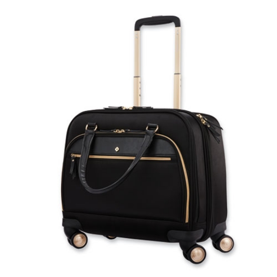 Picture of Mobile Solution Mobile Office Case, Fits Devices Up to 15.6", Nylon, 16.5 x 7 x 15.5, Black