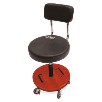 Picture of Tool Trolley With Removable Trays, Supports Up To 250 Lb, 21" Seat Height, Black