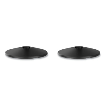 Picture of Adjusta-Tape Crowd Control Base Only, Steel, 14" Deep, Black, 2/box