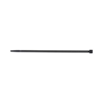 Picture of Nylon Cable Ties, 8 X 0.19, 50 Lb, Black, 1,000/pack
