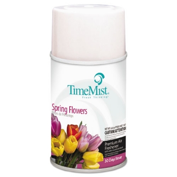 Picture of Premium Metered Air Freshener Refill, Spring Flowers, 6.6 Oz Aerosol Spray