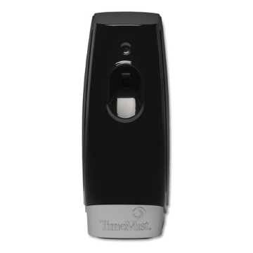 Picture of Settings Metered Air Freshener Dispenser, 3.4" X 3.4" X 8.25", Black
