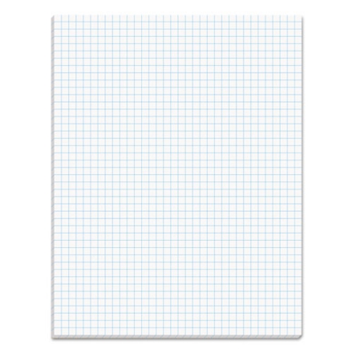 Picture of Quadrille Pads, Quadrille Rule (4 Sq/in), 50 White 8.5 X 11 Sheets