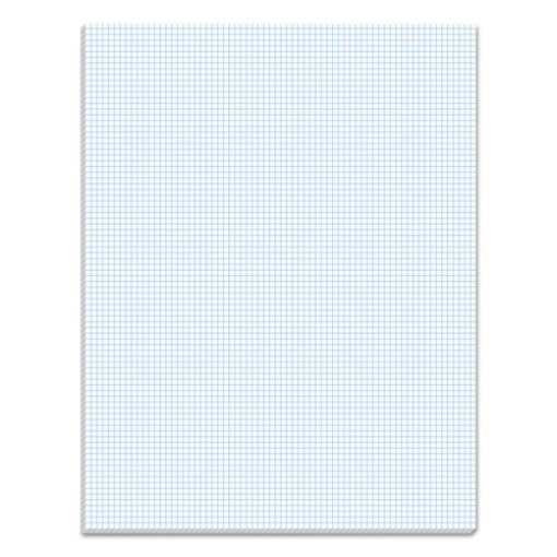 Picture of Quadrille Pads, Quadrille Rule (8 Sq/in), 50 White 8.5 X 11 Sheets