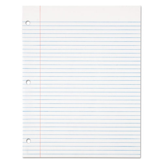Picture of Filler Paper, 3-Hole, 8.5 X 11, Medium/college Rule, 500/pack