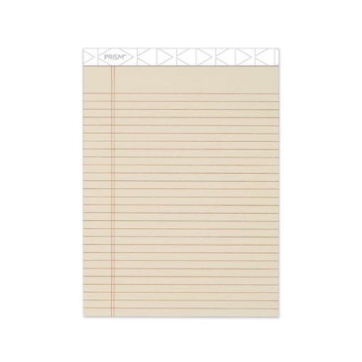 Picture of Prism + Colored Writing Pads, Wide/legal Rule, 50 Pastel Ivory 8.5 X 11.75 Sheets, 12/pack