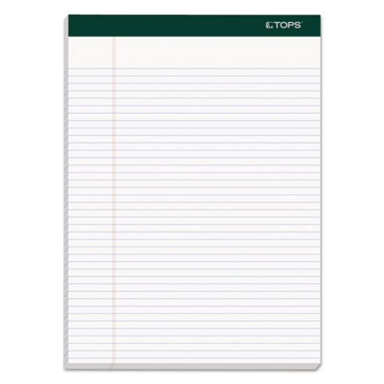 Picture of Double Docket Ruled Pads, Narrow Rule, 100 White 8.5 X 11.75 Sheets, 4/pack