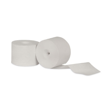 Picture of Coreless High Capacity Bath Tissue, Septic Safe, 2-Ply, White, 1,100 Sheets/Roll, 36 Rolls/Carton