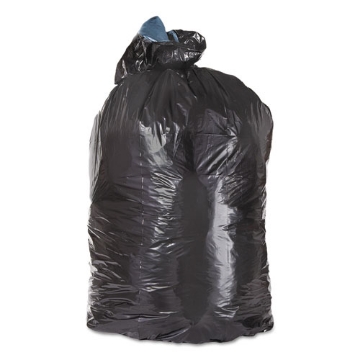 Picture of Low-Density Can Liners, 33 Gal, 1.6 Mil, 23" X 39", Black, 100/carton