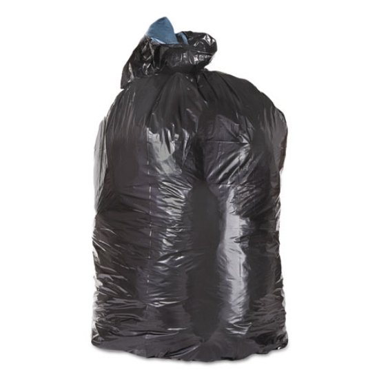 Picture of Low-Density Can Liners, 33 Gal, 1.6 Mil, 23" X 39", Black, 100/carton