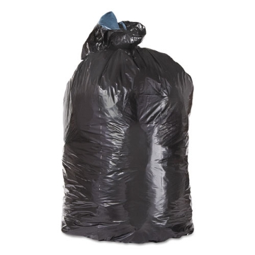 Picture of Low-Density Can Liners, 45 gal, 1.25 mil, 23" x 46", Black, 100/Carton