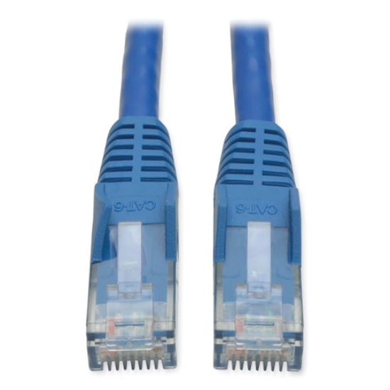 Picture of CAT6 Gigabit Snagless Molded Patch Cable, 10 ft, Blue